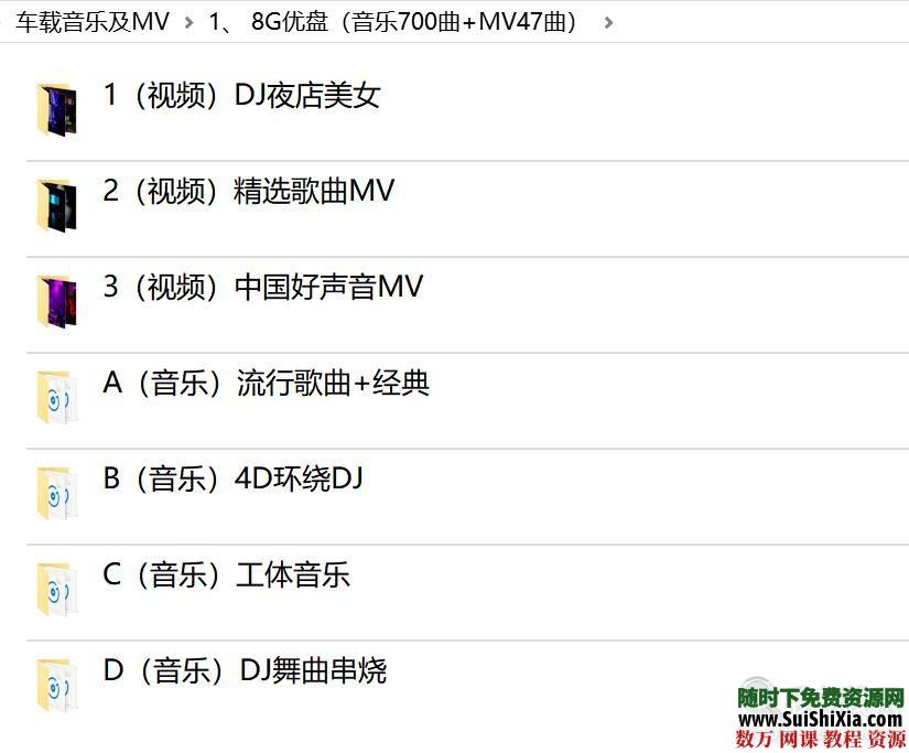 打包69G流行車(chē)載音樂(lè)1100曲和MV高清視頻500個(gè)勁爆舞曲_趣資料教程視頻插圖1