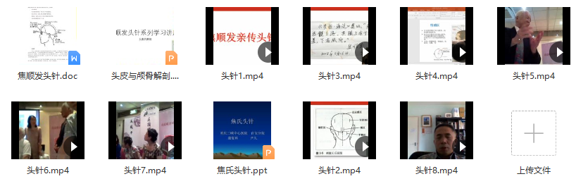 針灸：焦順發(fā)~焦氏頭針培訓班高清視頻14.64G含課件_百度云網(wǎng)盤視頻教程插圖1