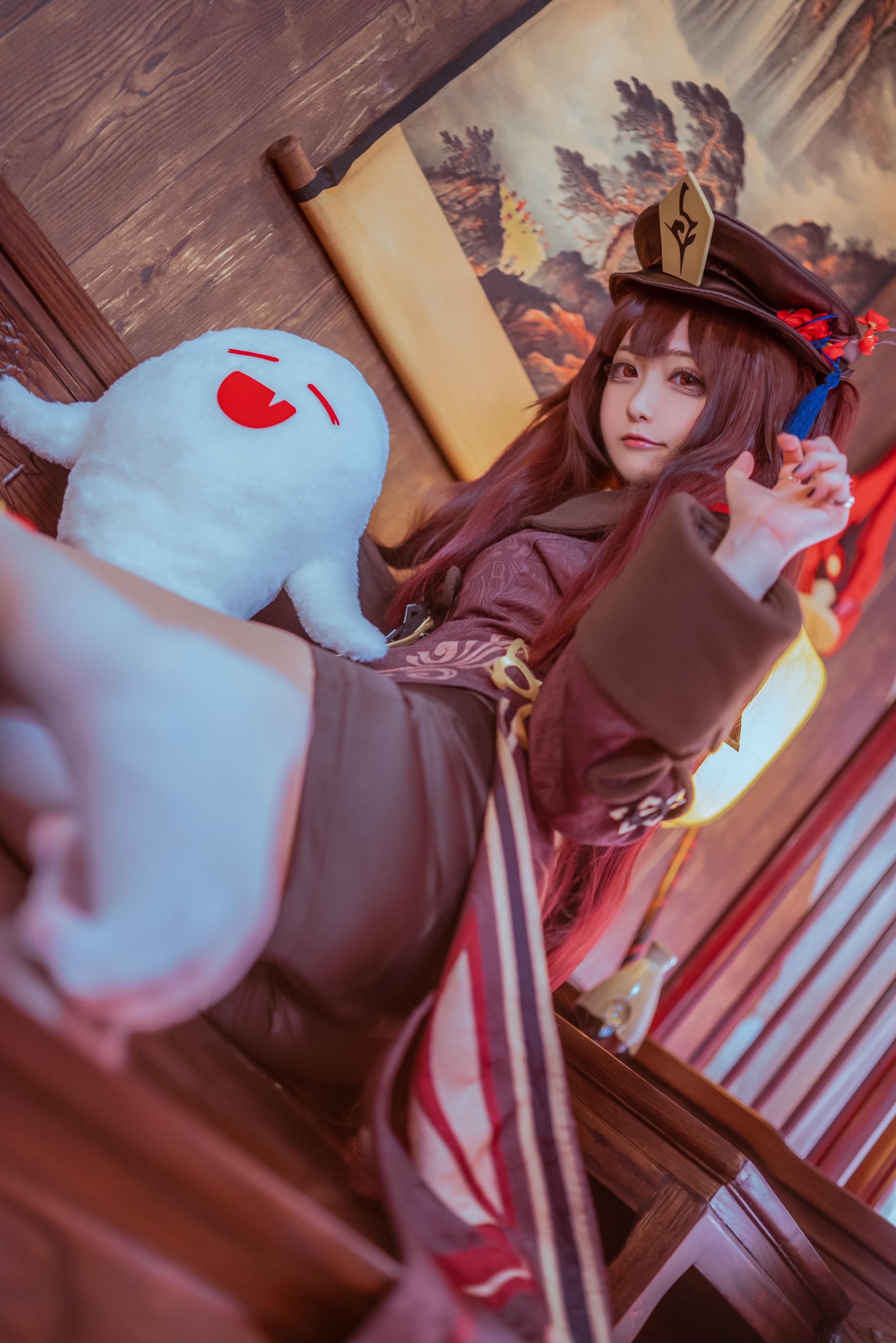 Sayako(さやこ)原神-胡桃COSPLAY圖欣賞插圖7