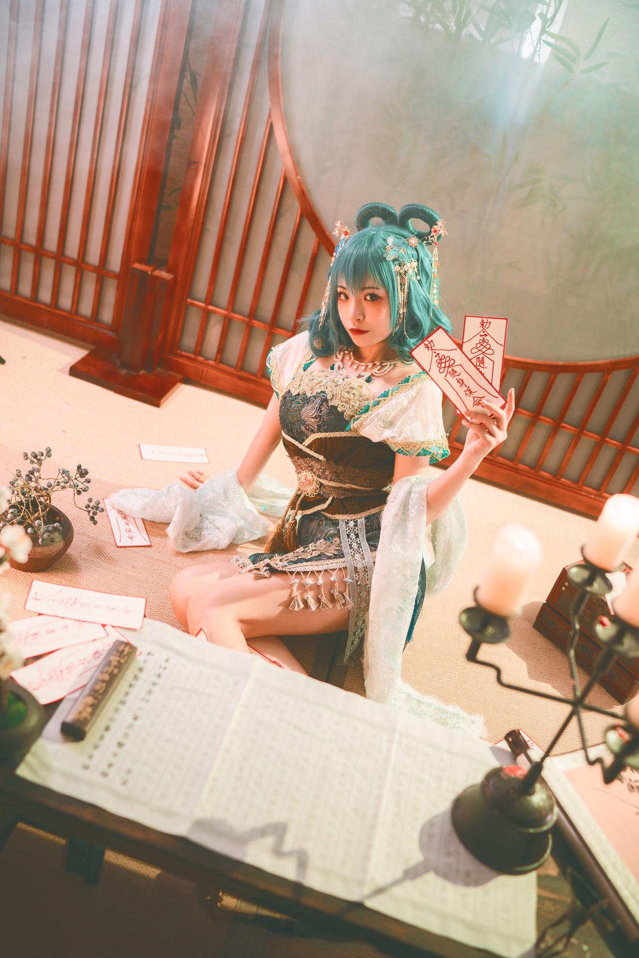 《東方project》霍青娥cosplay（CN：冉冉不甜v）插圖2