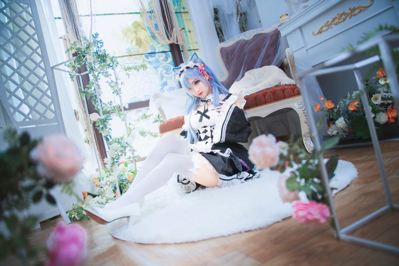 《Re:從零開始的異世界生活》蕾姆cosplay（CN：嘰哥威武八七）插圖