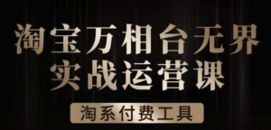 滄海?淘系萬(wàn)相臺(tái)無(wú)界實(shí)戰(zhàn)運(yùn)營(yíng)課，萬(wàn)相臺(tái)案例解析百度網(wǎng)盤(pán)插圖